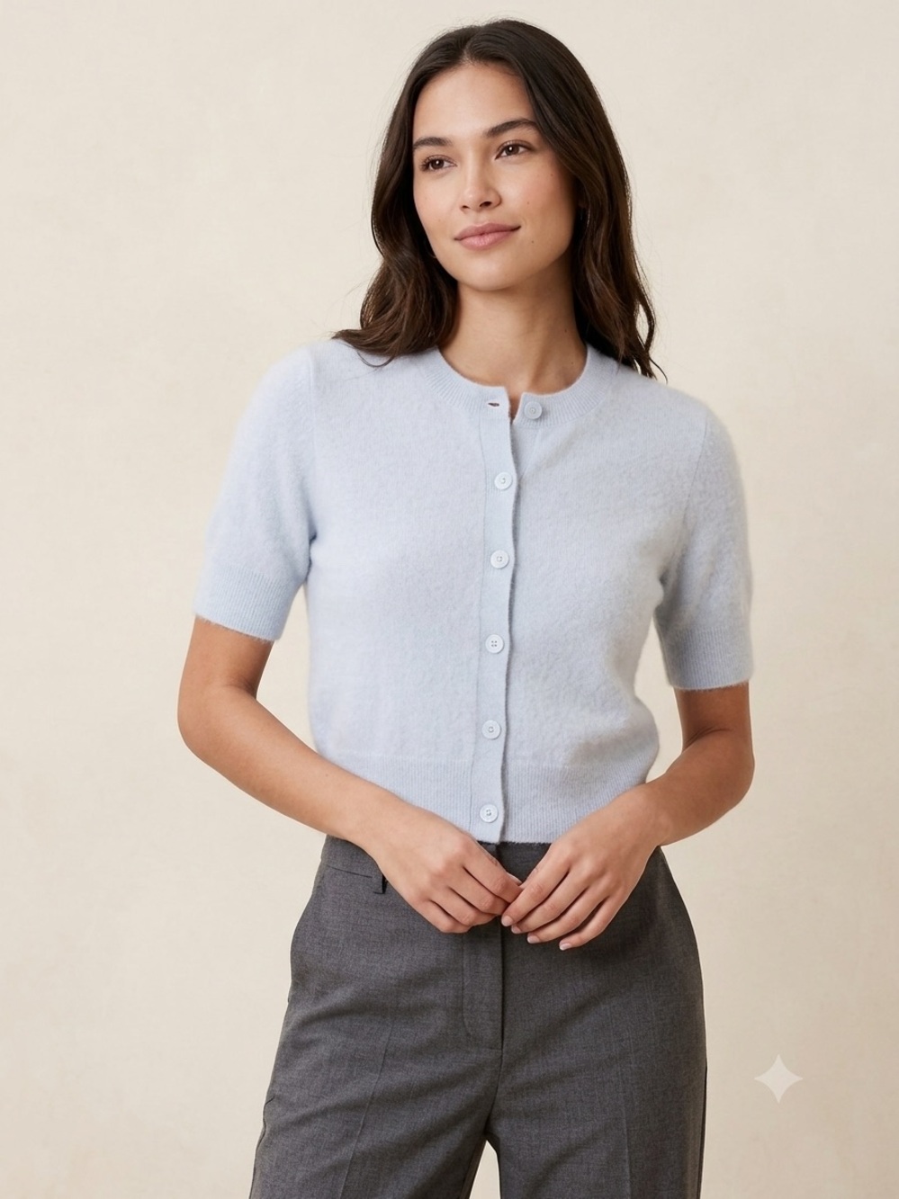 NWT Banana Republic Brushed Cashmere Sweater